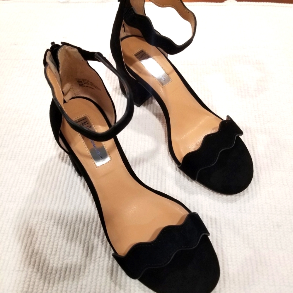 Inc International Concept Hadwin leather open toes shoes